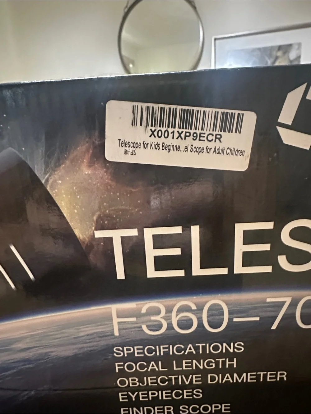 ECOOPRO Blue Telescope F360-70 – Portable  Telescope